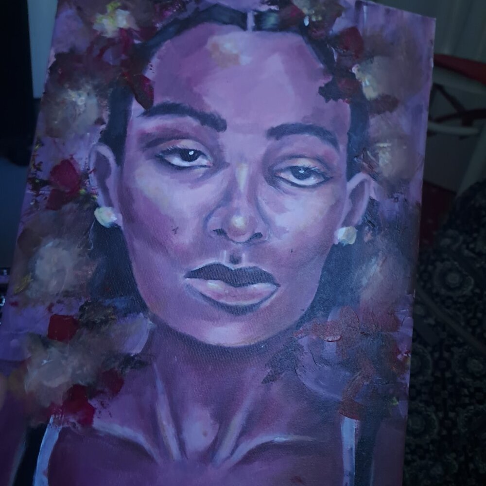 A self Portrait of my friend